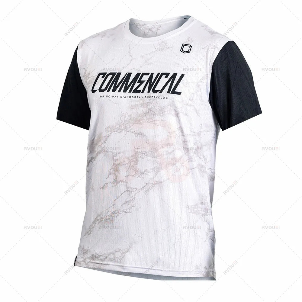 Commencal Team Jersey Mens Downhill Motocross Bike MTB MX Mountain Biking DH Maillot Quick Dry Crossmax Shirt Racing 241024