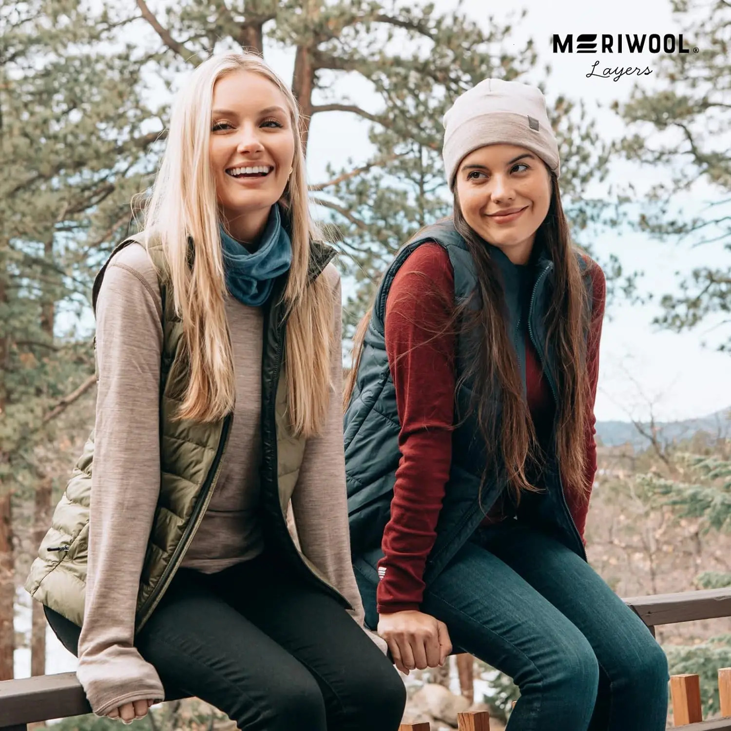 100% Merino Wool Base Layer Women Merino Wool Thermal Underwear Lightweight Long Sleeve Shirt Hiking Wicking Anti-Odor 170G 241024