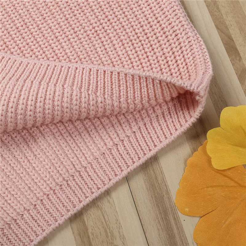 1-5 years of childrens autumn and winter sweaters long sleeved knitted solid color thick zipper suitable for boys and girls to keep warm sweater tops 