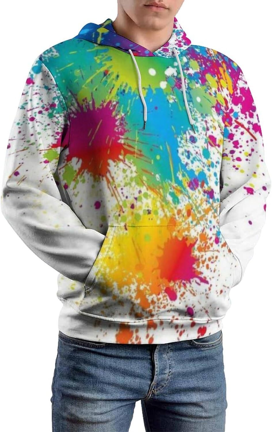 Hoodie for Mens Womens Pullover Hoodie 3D Novelty Graphic Hooded Sweatshirt Hoodies Make-believe fashion for Men Graphic Hoodies sweatshirt Pullover L