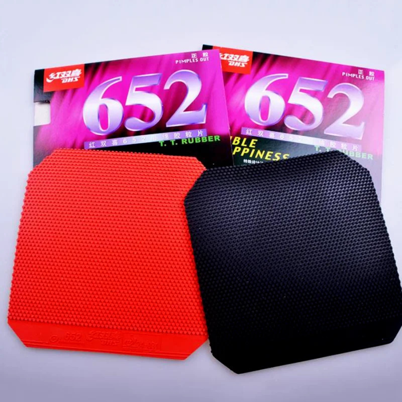 651 652 Table Tennis Rubber Pipsout with Fast Attack Ping Pong Sponge Short Pimples ITTF Approved 241024
