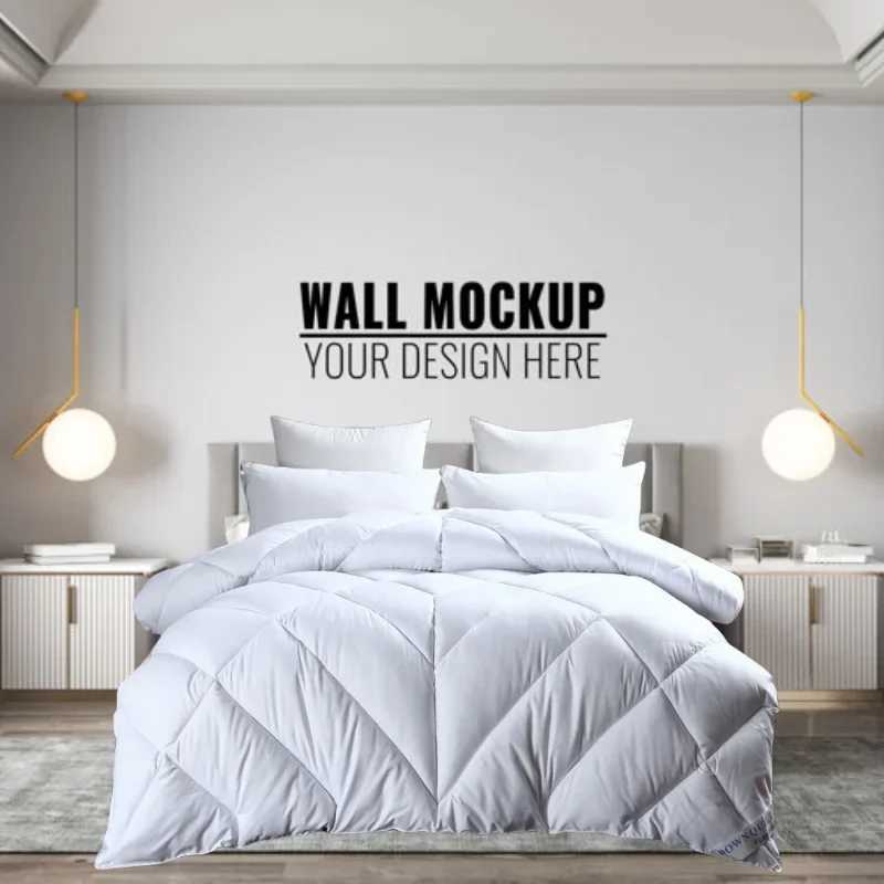 Korean Minimist Goose Down Quilt 95% Thick Cotton for Winter Spring and Autumn W241024