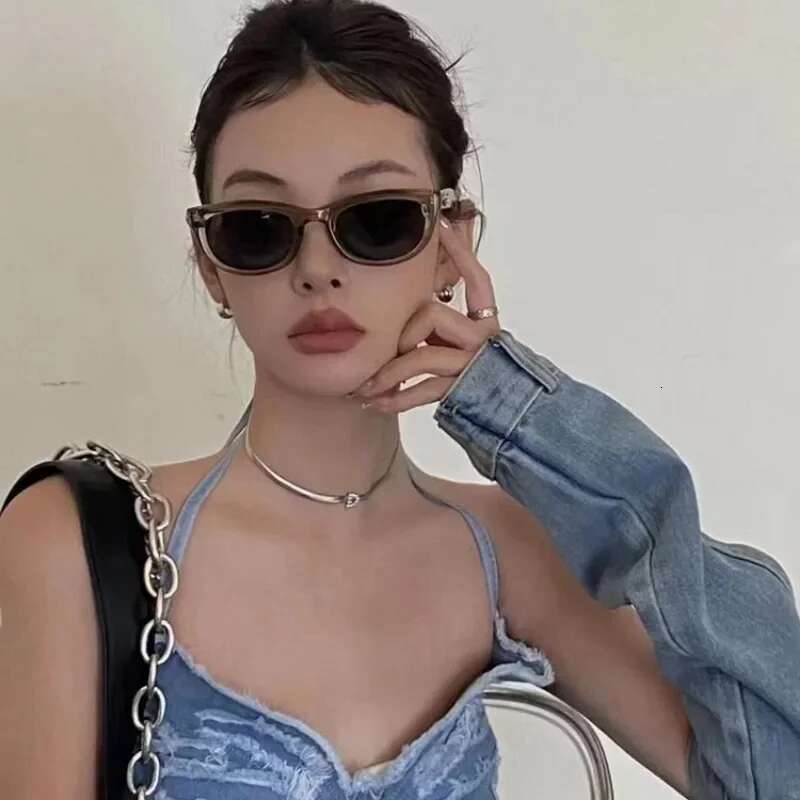 Vintage Square Sunglasses Frame Sunglasses Women Decorative Letter Fashion Sun Glasses Men Outdoor Hip-hop Eyewear