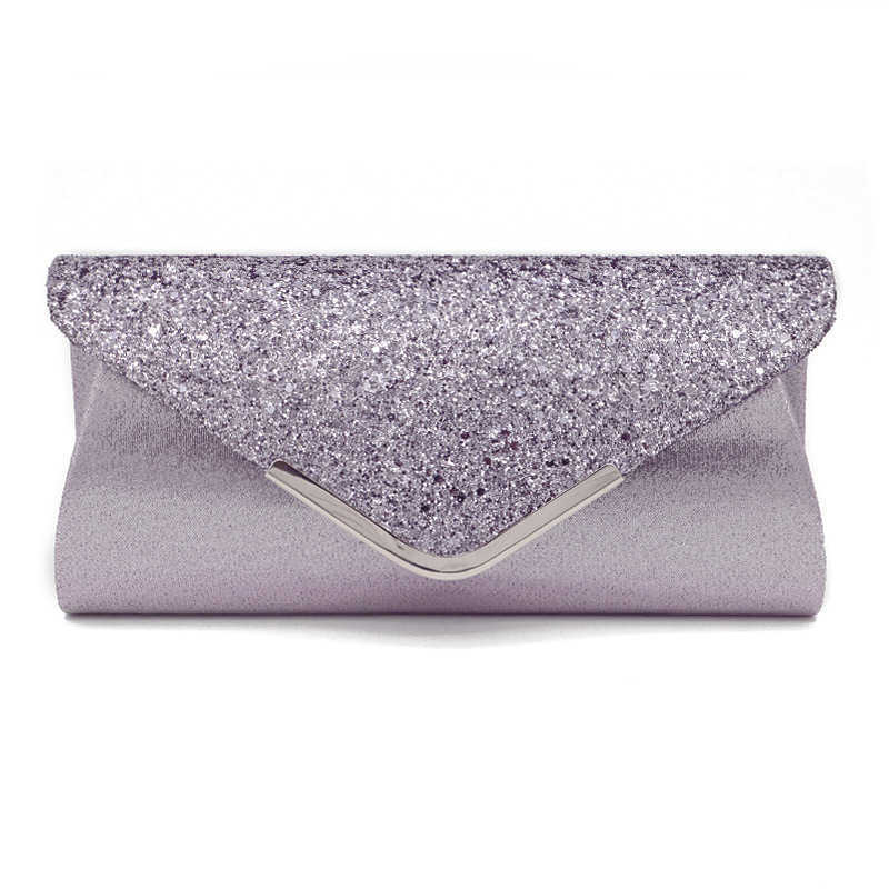 CMM Straight Pu Sequin Womens Bag Hand Bag Makeup Bag Dinner Bag