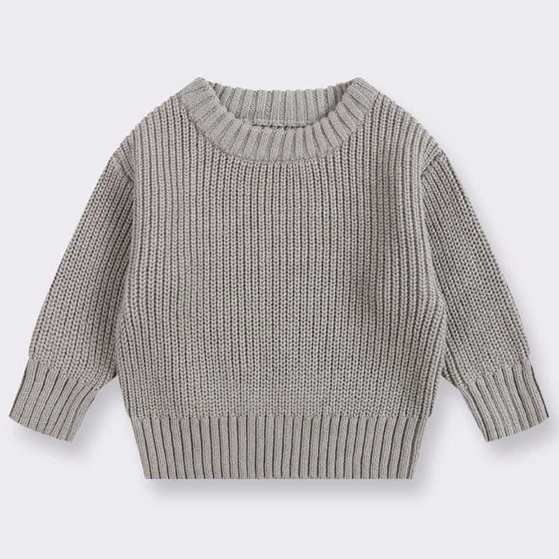 0-6Y Autumn New Baby Boys and Girls Clothing Baby Sweater Preschool Knitted Sweater Newborn Knitted Long Sleeve Cotton Baby Zipper Top W241025