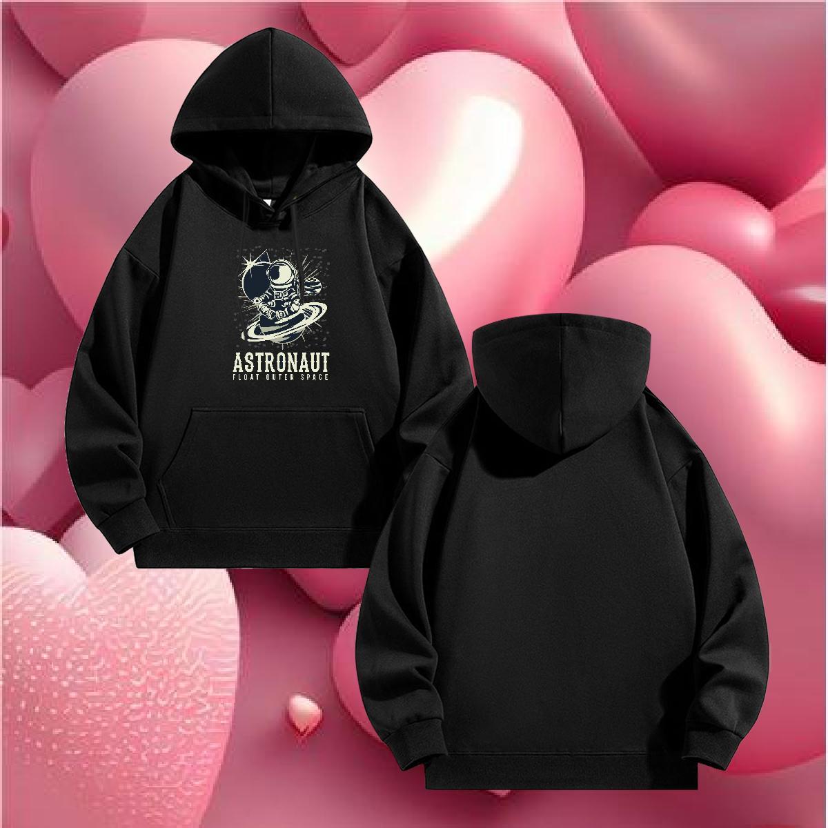 DIY Mens Hoodie Y2K Free Shipping Men Tops Hoodie Hooded Collar Long Sleeves Anime Oversized US Size Pullover Hoodie Velvet Thick