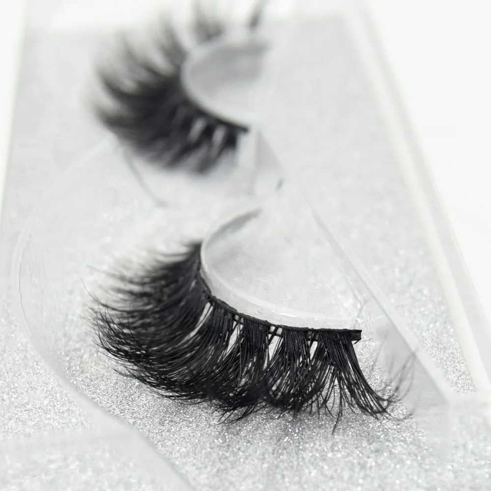 Visofree 3D mink eyelashes high volume handmade mink false eyelashes thick full lashes cruel and cilia free stickersW241024