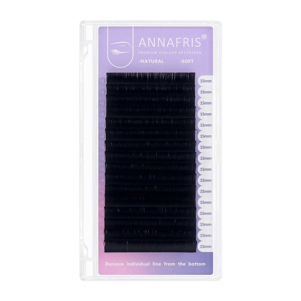 ANNARIS 16 Row C D DD Curled Personal Artificial Mink Matte Eyelash Extension Natural Soft High Quality Volume Eyelash MaquiagemW241024
