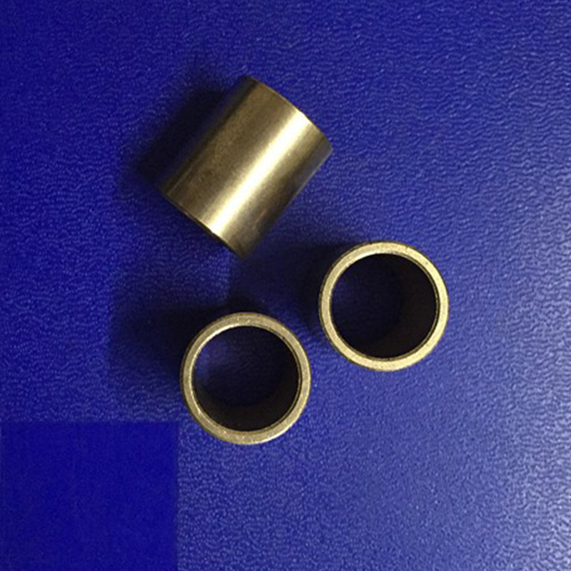 Copper sleeve, copper liner, inner diameter 12.75 outer diameter 16 length 19 copper based oil containing bearing powder metallurgy
