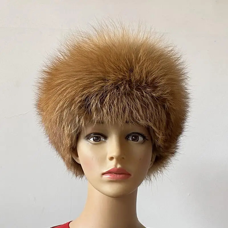 BEIZIRU real fox fur headband for women winter fashion headband for girls hair accessories 241025