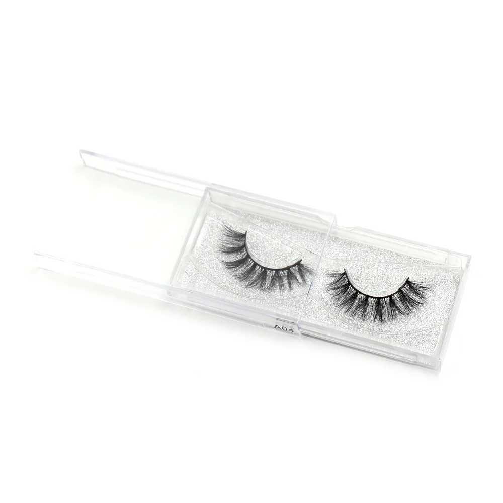 LEHUAMAO 3D mink eyelashes fluffy cross thick natural false eyelashes dramatic makeup eyelashes handmade false eyelashesW241024