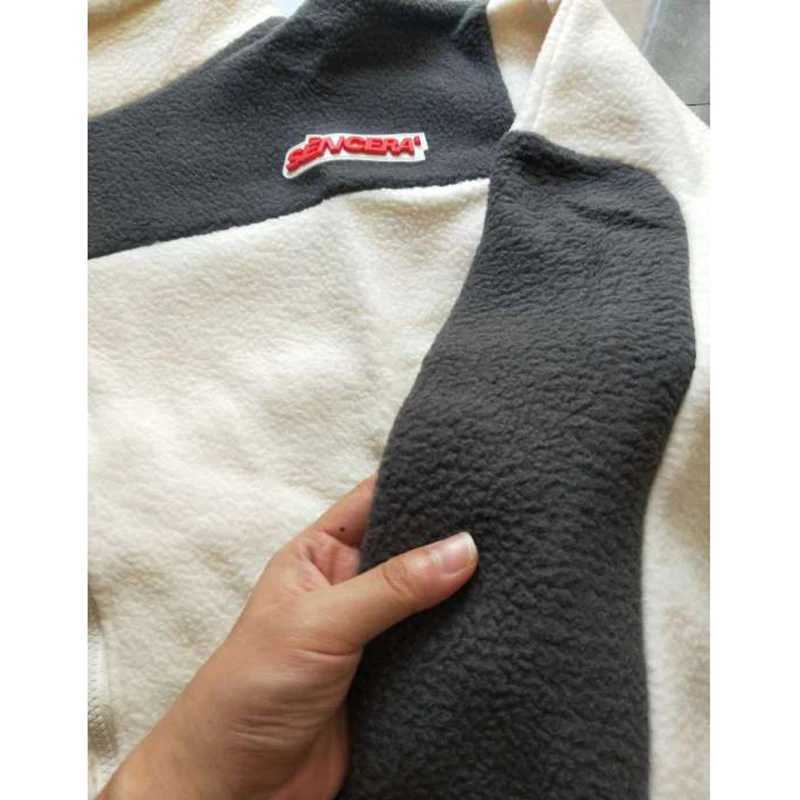 Winter coat mens fashionable warm polar Flce thick coat 2021 loose wild collar cashmere coat plus size mens clothing W241024