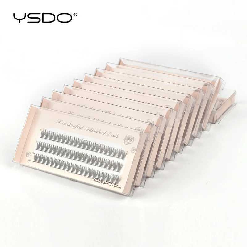 YSDO 60 bundle eyelash extension natural artificial mink eyelashes personal 10/20/30D cluster eyelash makeup Cilia false eyelashesW241024