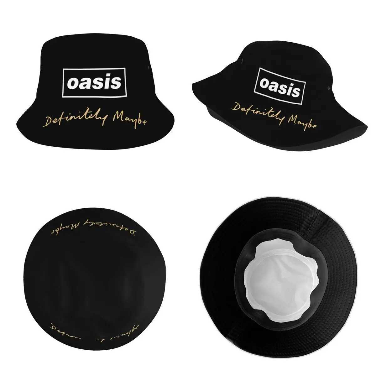British music Of course maybe bucket hats men women folding hiking O-Oasis fishing hats W241024