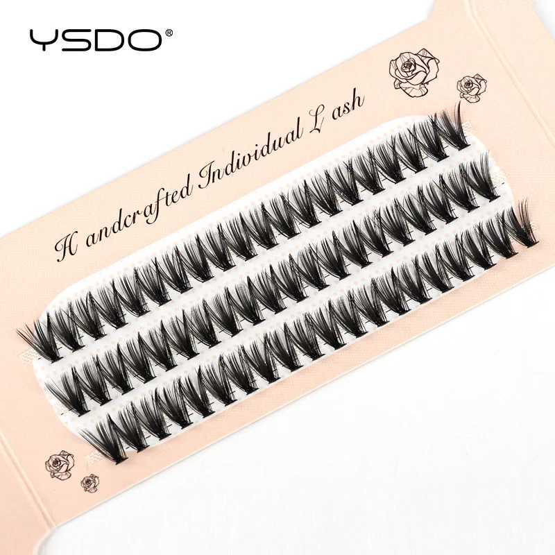 YSDO 60 bundle eyelash extension natural artificial mink eyelashes personal 10/20/30D cluster eyelash makeup Cilia false eyelashesW241024