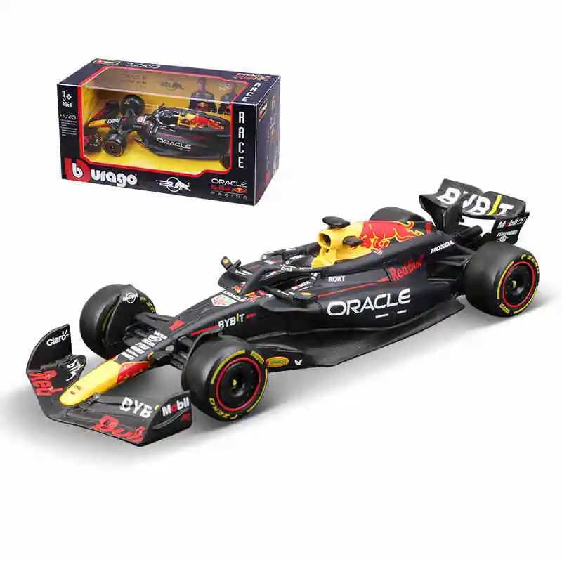 Bburago 1 43 Red Bull Racing RB20 F1 Model #1 Verstappen #1 Perez Alloy Car 2024 Formula Racing Red Bull Die Casting Toy X2412091
