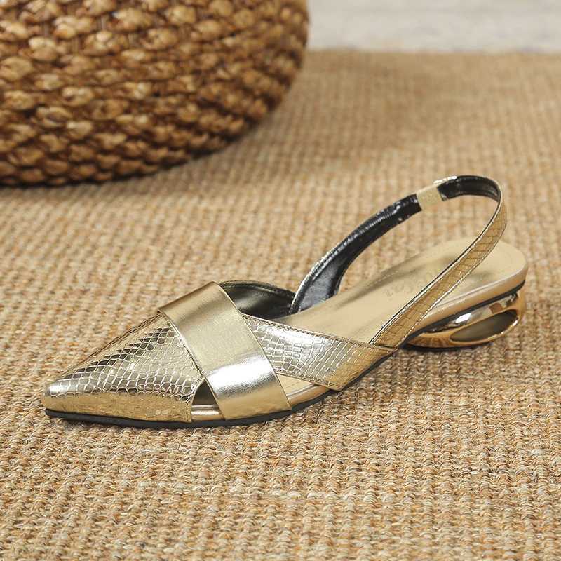 New Arrival Beautiful mid high heel hollow toe sandals with a brand new style solid color summer camisole shoes fashionable womens sandals T250110