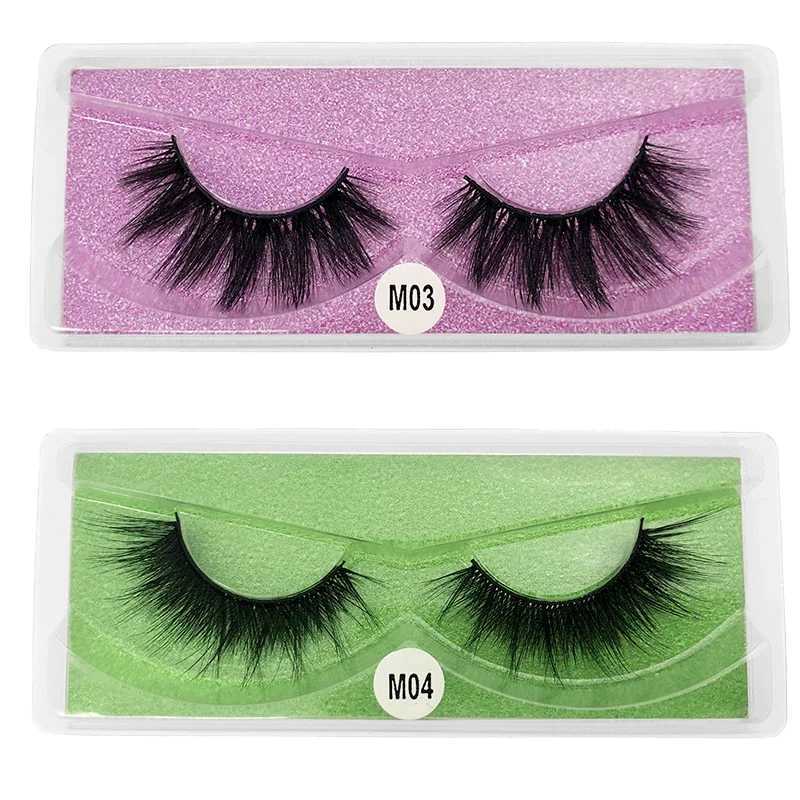 Wholesale mink eyelashes 20pcs 3D mink eyelashes natural false eyelashes makeup false eyelashesW241024