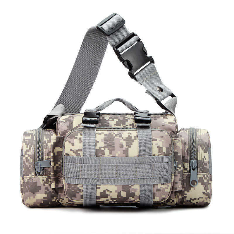 camouflage outdoor 3P messenger waist bag handbag military fan leisure sports tactics bag Shoulder Camera Backpack 241015