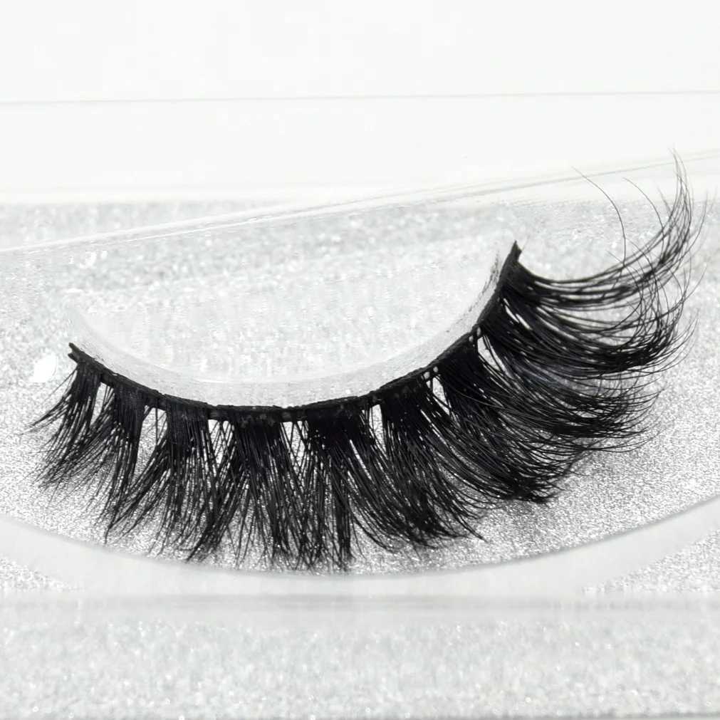 Visofree 3D mink eyelashes high volume handmade mink false eyelashes thick full lashes cruel and cilia free stickersW241024