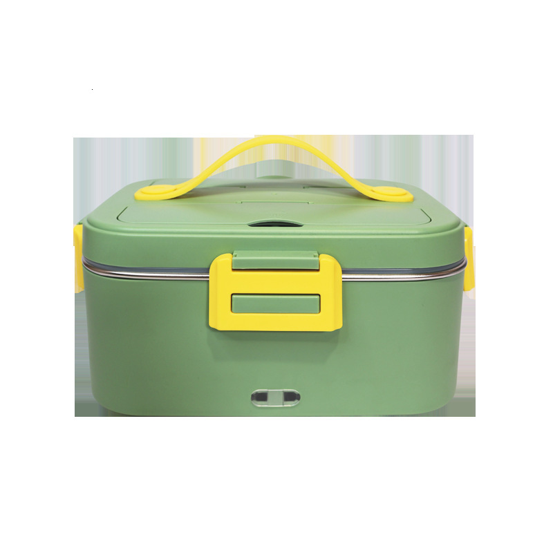 Home Car Dual-use Electric 1.8L Plug-in Heating Lunch Boxes 304 Stainless Steel Insulated LunchBox Bags
