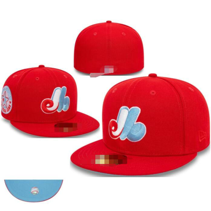 Expos Baseball Team Full Closed Caps Summer SOX LA NY YN B letter gorras bones Men Women Casual Outdoor Sport Flat Fitted Hats Chapeau Cap casquett A2