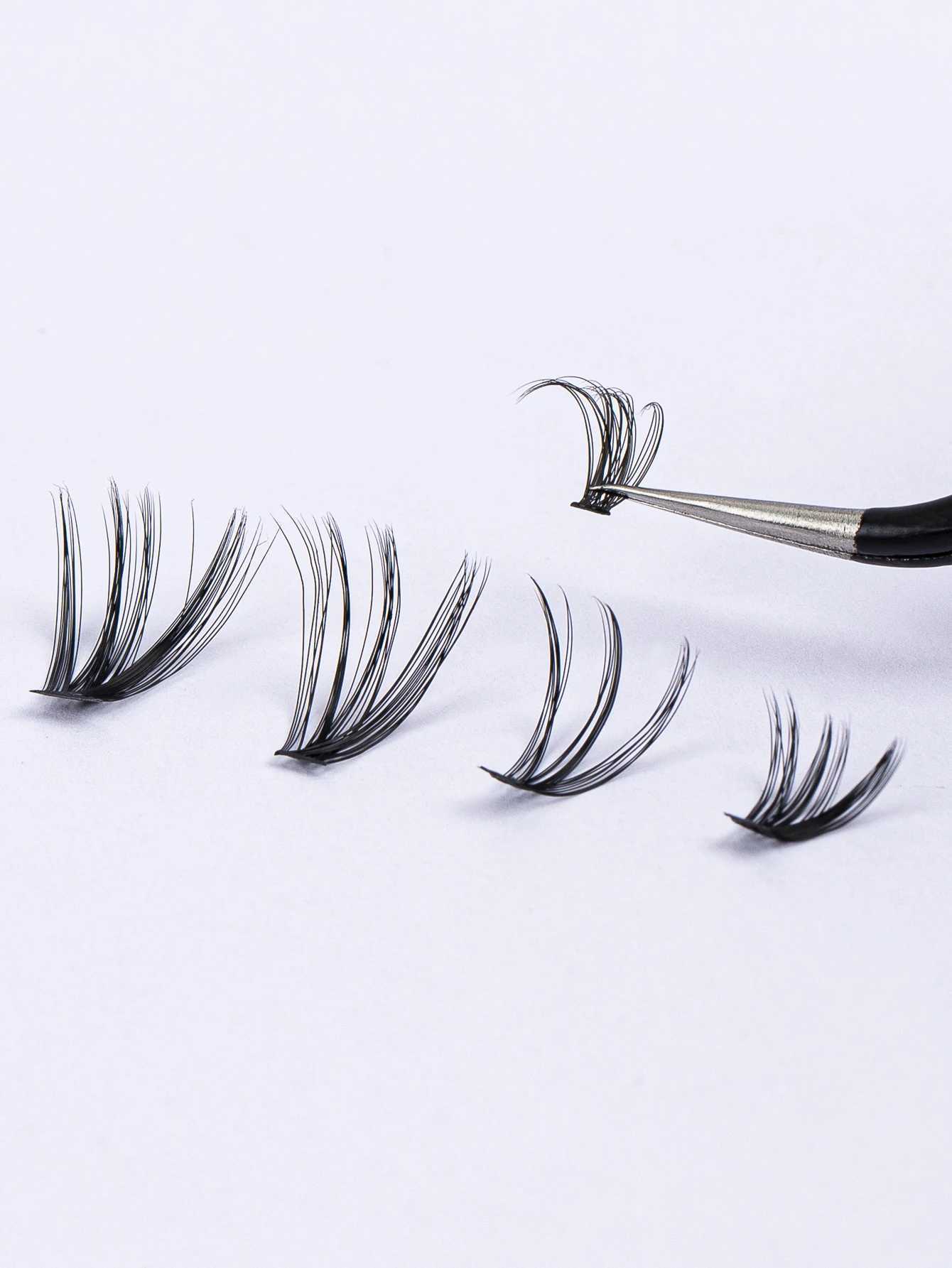 DIY Multi Type Mixed Wispy Artificial Mink Eyelash Fluffy and Natural Eye Makeup ToolW241024