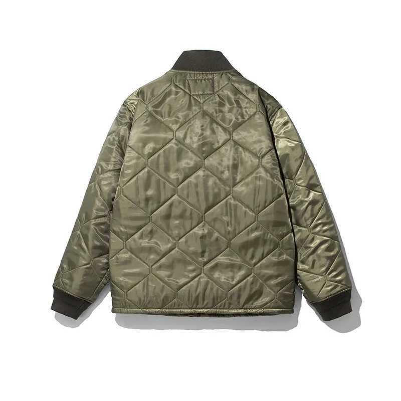 Winter New American Retro M65 Military Style Cotton padded Jacket Mens Fashion Thick Lined Casual LTI Pocket Jacket W241024