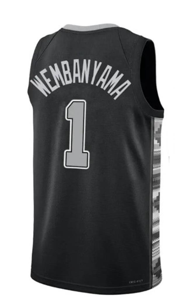 Victor Wembanyama Jersey San Anton Spur Basketball Jerseys De Aaron Fox Dylan Harper Stephon Castle Keldon Johnson Devin Vassell Harrison Barnes Kelly