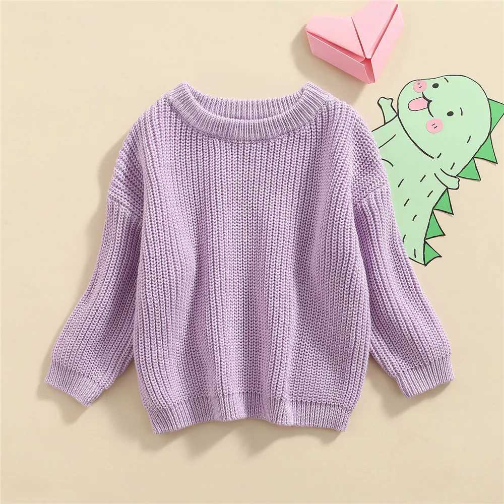 15 colors autumn childrens knitted sweater 0-5Y newborn boys and girls candy color zipper casual cotton baby sweater clothing W241025