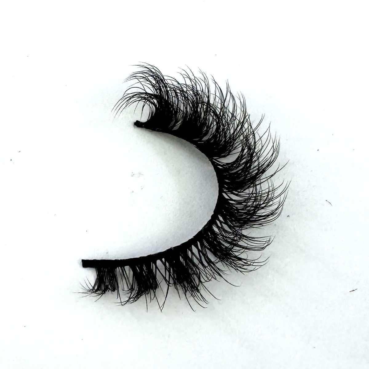 HBZGTLAD New 10 pairs of 3D mink faux mink fluffy eyelashes soft full thickness Wispy eyelashes dramatic false eyelash makeupW241024