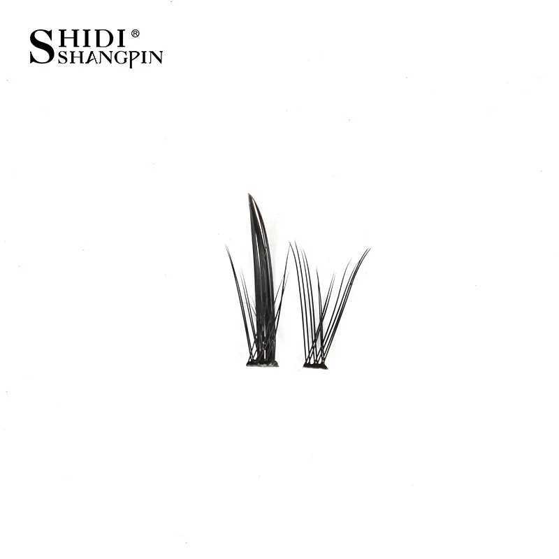 246 professional makeup personal eyelash clusters spiral eyelashes Wispy pre made Russian natural fluffy false eyelashesW241024