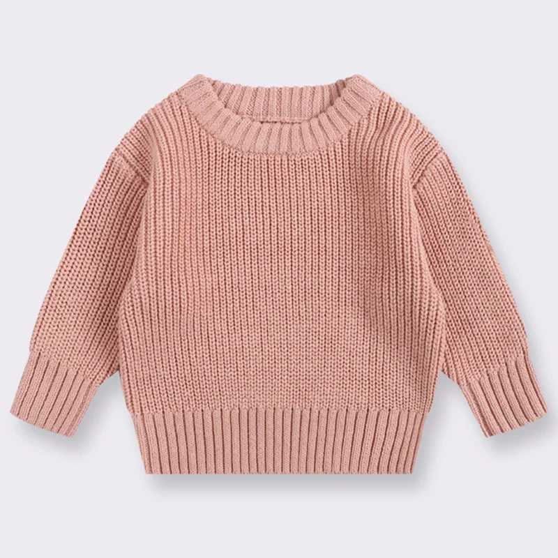 0-6Y Autumn New Baby Boys and Girls Clothing Baby Sweater Preschool Knitted Sweater Newborn Knitted Long Sleeve Cotton Baby Zipper Top W241025