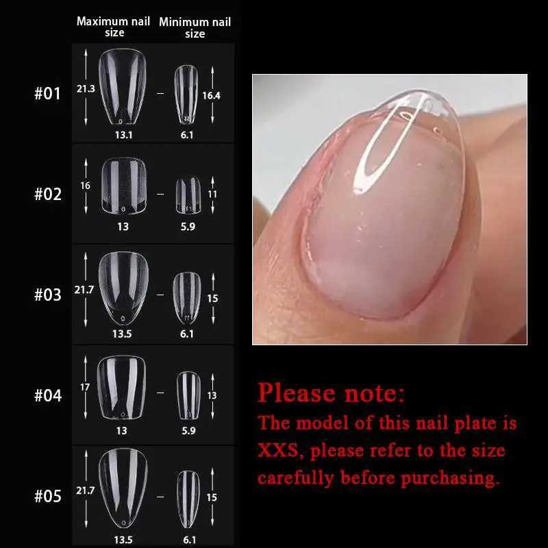 120pcs XXS Short Almond Full Cover Sculpted Soft Gel Nail Tips Press on Nail Extension System Nail Artificial Fake Nail SuppliesXJ241025