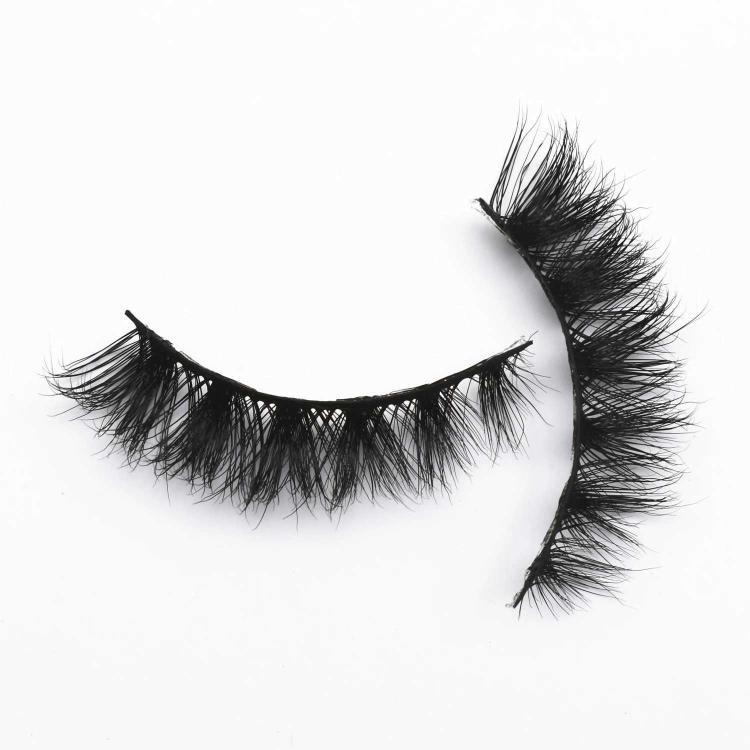 G01 mink eyelashes 13mm mink eyelashes 3D natural long mink eyelashes no cruelty handmade fake eyelashes makeup mink eyelashesW241024