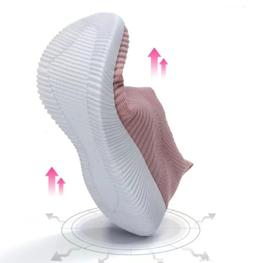 EOFK Womens Mesh Breathable Loafers Sports Shoes Solid Color Summer Walking Casual Shoes 241024