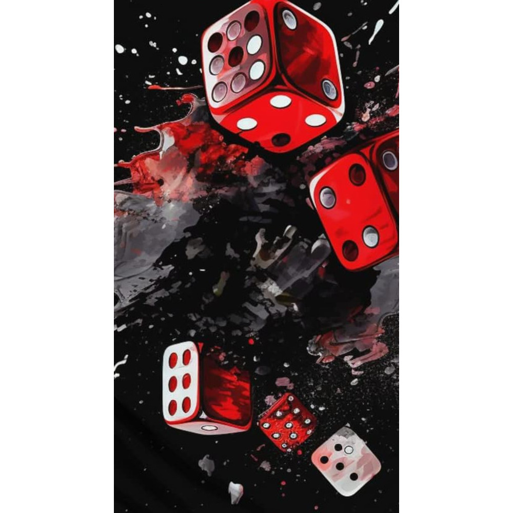 Mens T shirt Men's Poker Cards with Skull Print Short Sleeve Novelty Cool T-Shirt tee Casual tops summer clothes Hip hop trend