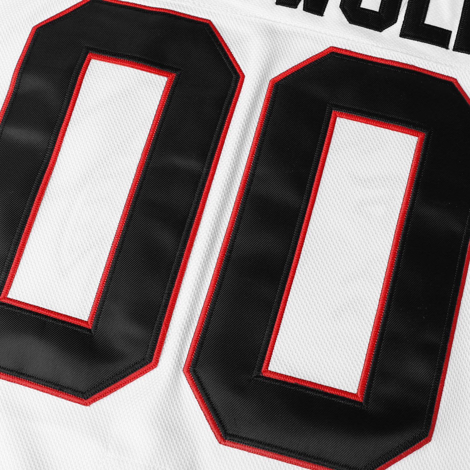 Men's 00 Ice Hockey Jersey V-Neck, Embroidered Letter Number Design, Polyester, hine Washable - Perfect for Sports & Casual Wear