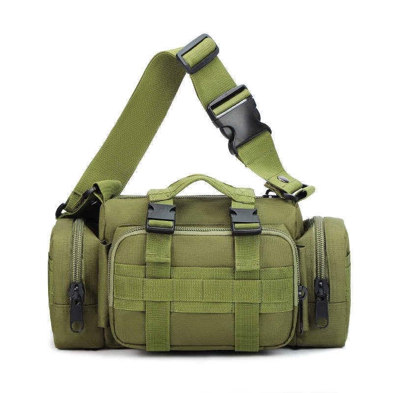 camouflage outdoor 3P messenger waist bag handbag military fan leisure sports tactics bag Shoulder Camera Backpack 241015