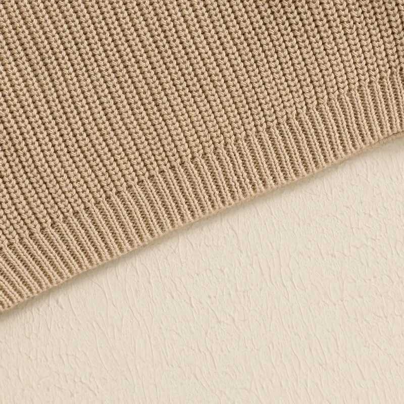 Childrens holiday sweater comfortable winter Knitwear Festive Pullover warm jumping top with cute embroidery design W241025