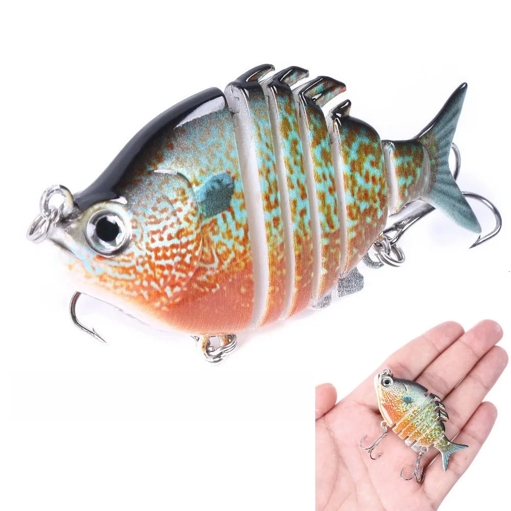 6m 93g Lifelike Tilapia Swimbait Fishing Lures Hard Bait Lure With Treble Hook Multi Jointed For Bass Tackle 241024