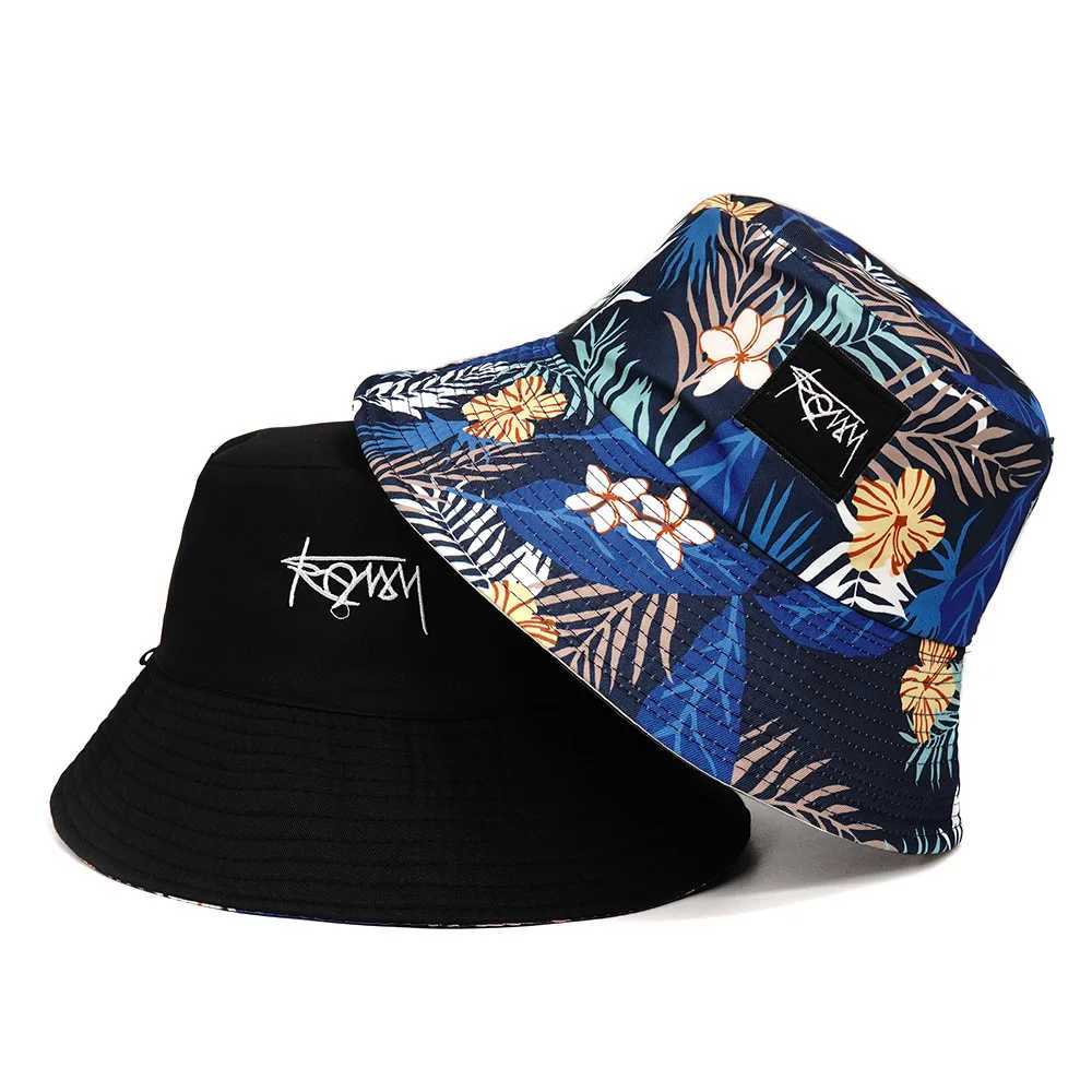 Big Brim Fishermans Hat Reversible Hoi Yi Korean Spring/Summer Mens Wear Street Womens Wear Panama Bob Hip Hop Bucket C W241024