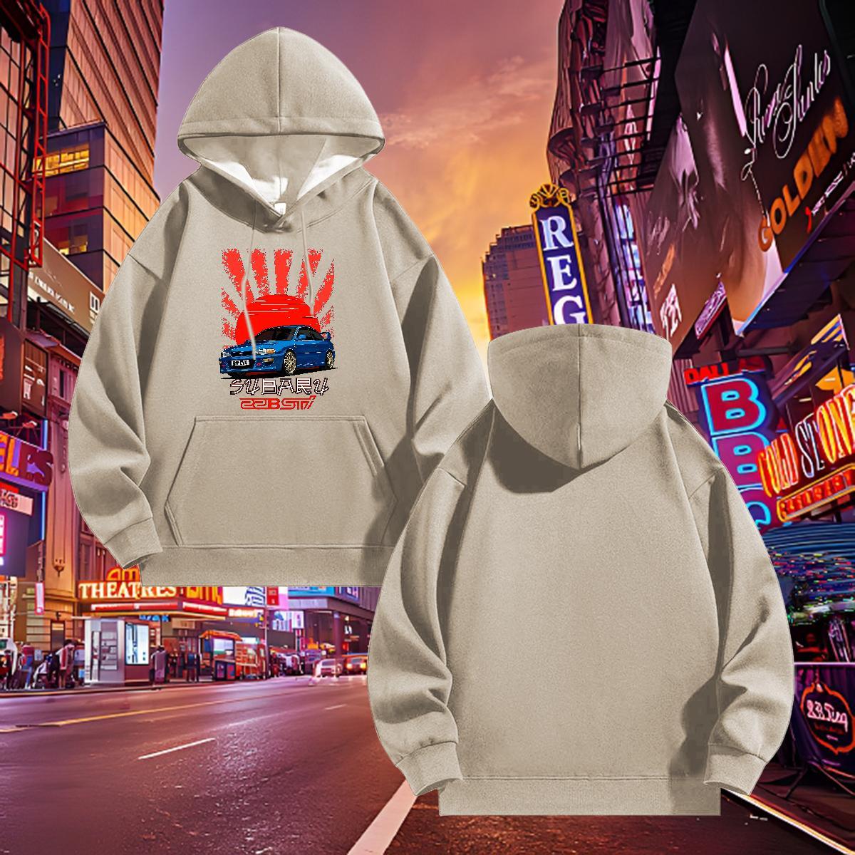 Fashion Design Unisex Sweatshirts Outdoor Classic Men Tops Hoodie Breathable Soft Graphic Tops Pullover Hoodie Velvet Thick