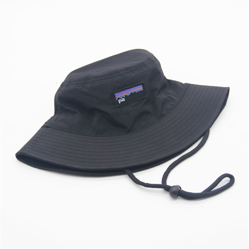 Designer Bucket Hat Mens Hat Outdoor Fisherman Quick Dry Drawstring Hats Sun Hat Drawstring Basin Hat Classic Brand Hat Women Flat Brim Cap Nylon Waterproof
