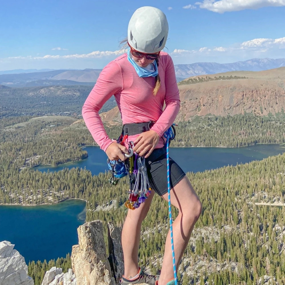 100% Merino Wool Base Layer Women Merino Wool Thermal Underwear Lightweight Long Sleeve Shirt Hiking Wicking Anti-Odor 170G 241024