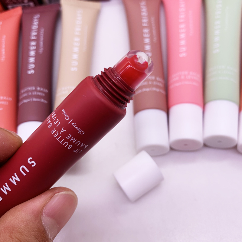 New Summer Fridays Butter Conditioning Mask and Balm Instant Moisture Shine Sheer Tinted Soothing Lip Makeup CL250121