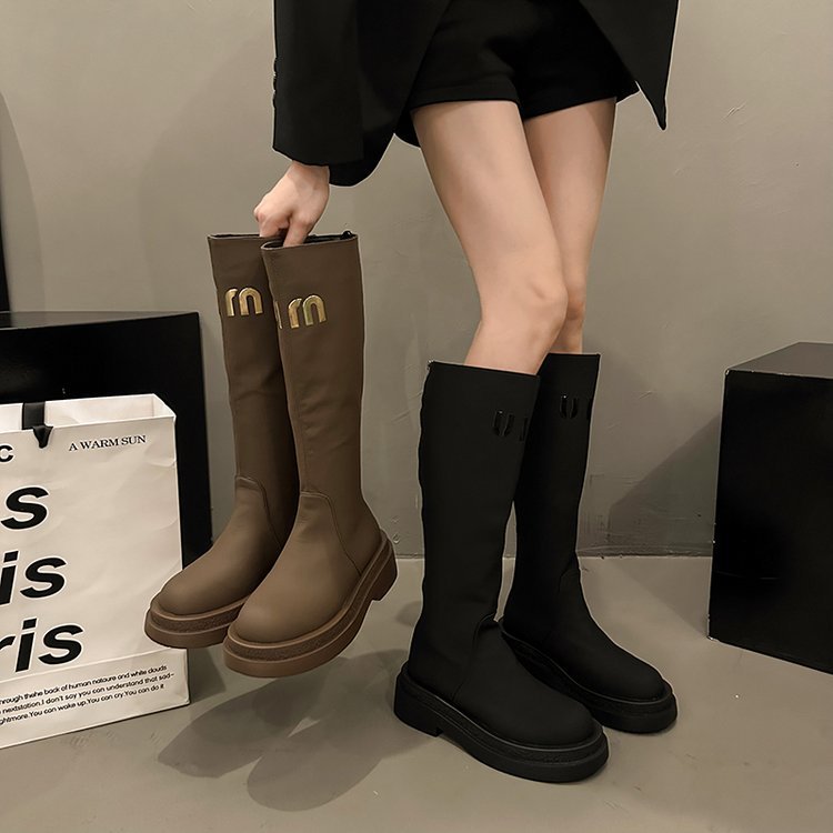 Designer Snow Boots: Warm Furry Winter Cotton Shoes for Men & Women, 6cm Heel 8ee2