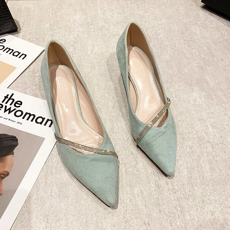 Rhine River high heels for spring and autumn suitable for women with good temperature suitable for elegant and fashionable women 241024