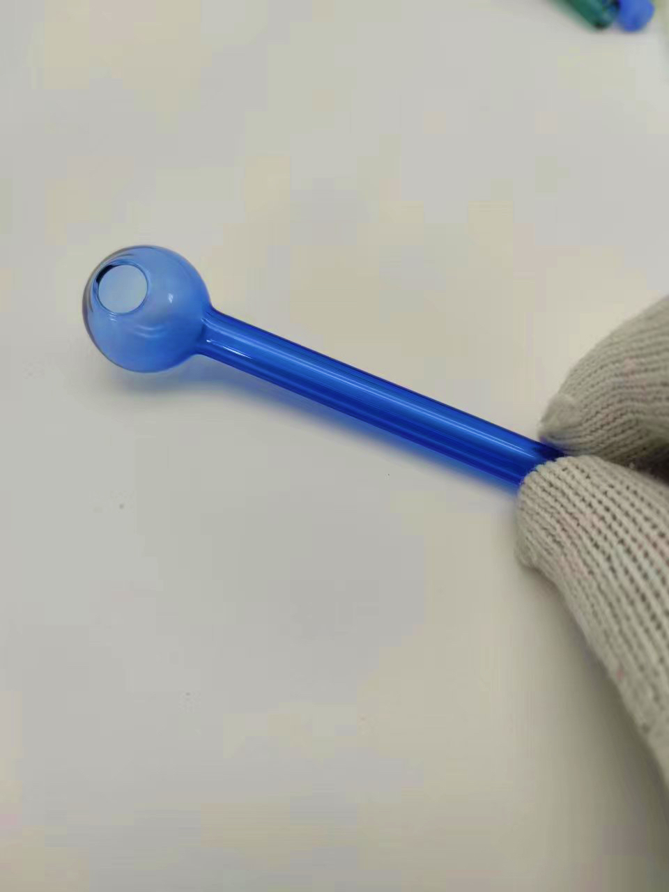 Large Capacity Elegant Glass Pipe with Integral Burner Available Sizes 10k #50-400