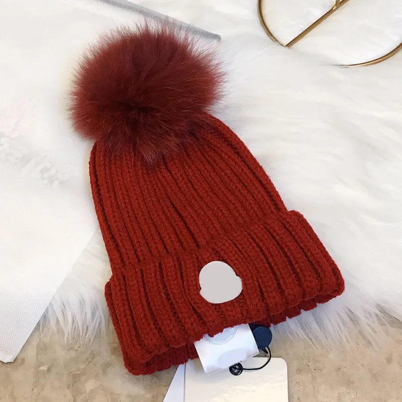 Designer Knit Beanie Hat for Men - Luxury Wool Skull Cap for Winter